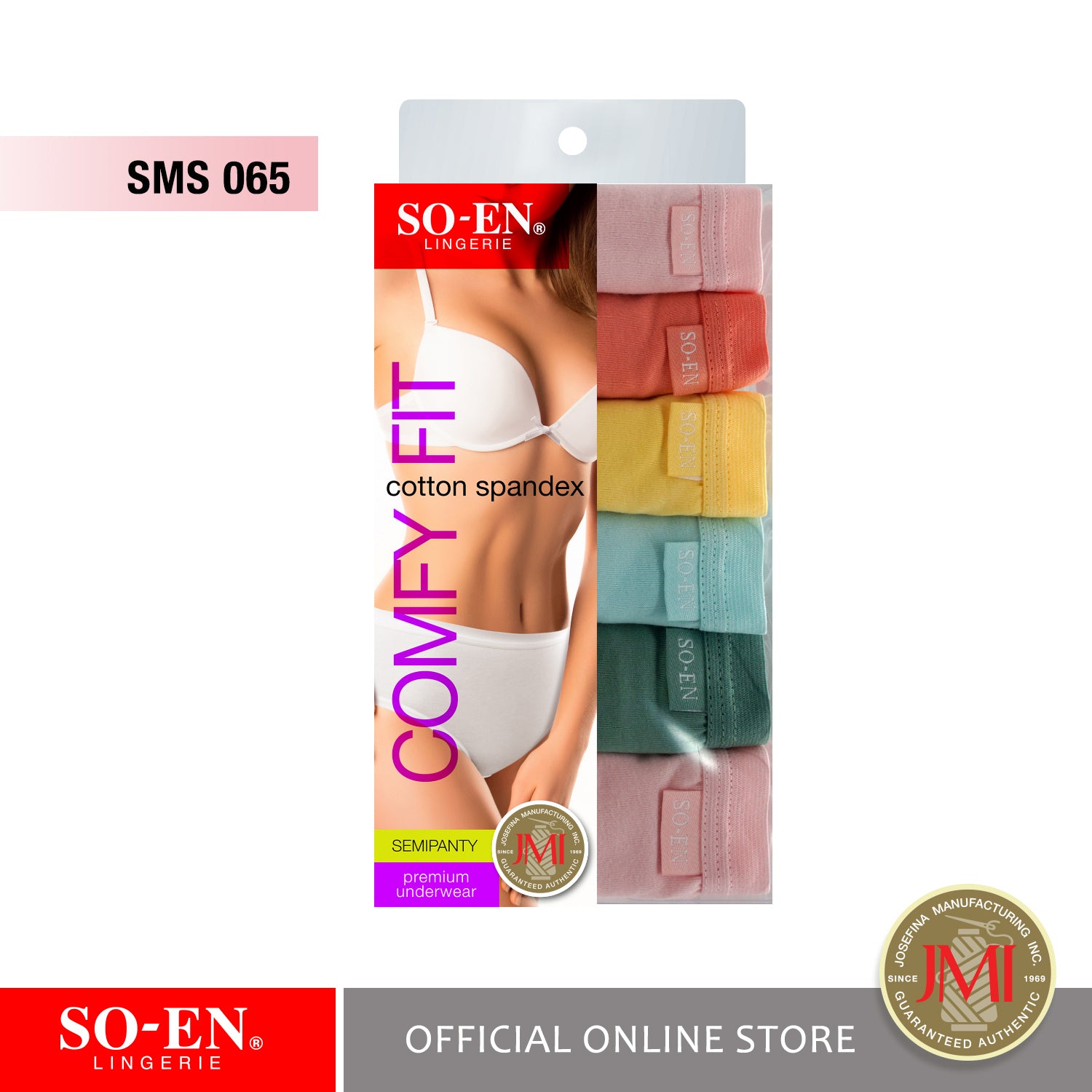So-En (SOEN) Josefina Original Philippines Girls Panties Size S 21-23in  6-Pack